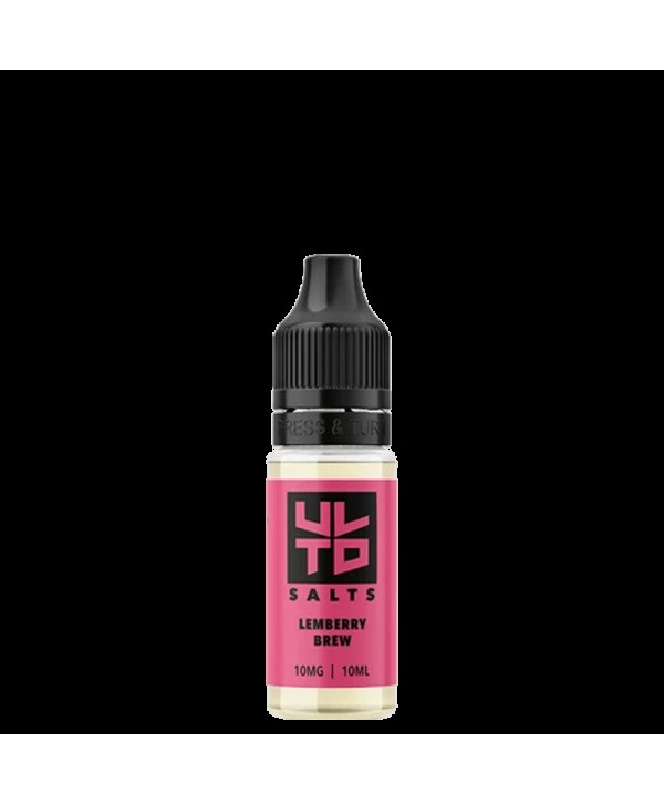 LEMBERRY BREW NICOTINE SALT BY ULTD E LIQUIDS 10ML 60VG