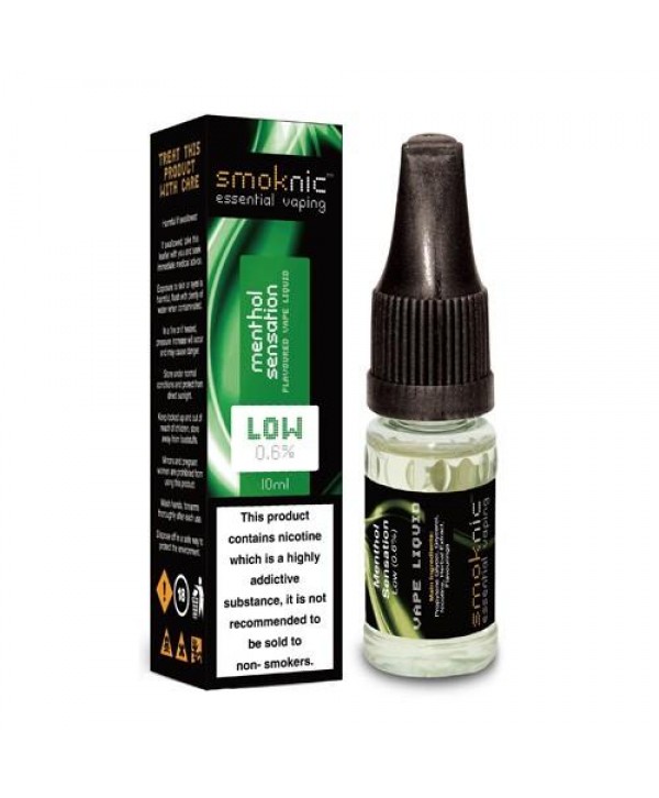 MENTHOL SENSATION E LIQUID BY SMOKNIC 10ML 70VG