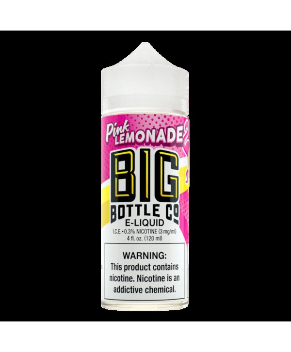 PINK LEMONADE E LIQUID BY BIG BOTTLE CO 100ML 70VG