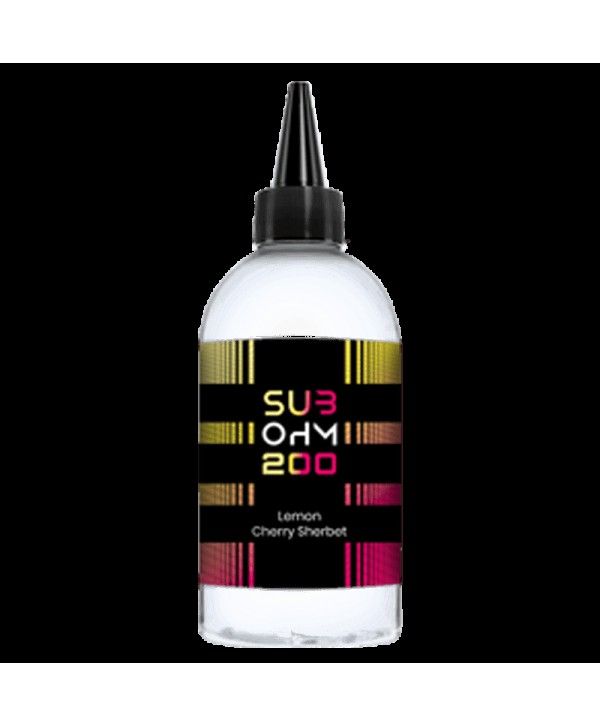 LEMON CHERRY SHERBET E LIQUID BY SUB OHM 200 200ML 70VG