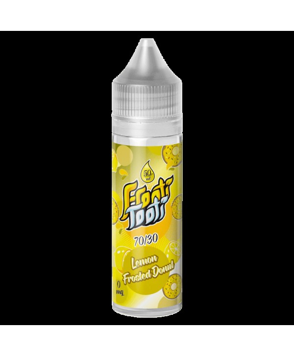 LEMON FROSTED DONUT E LIQUID BY FROOTI TOOTI 50ML 70VG