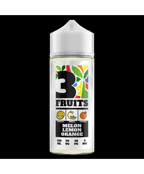 MELON LEMON ORANGE E LIQUID BY 3 FRUITS 100ML 70VG