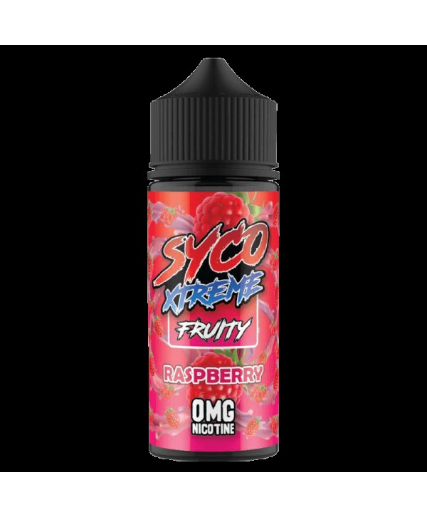 FRUITY RASPBERRY E LIQUID BY SYCO XTREME CHILL 100ML 80VG