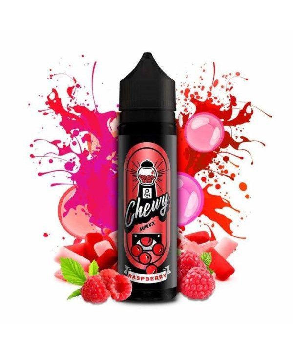 RASPBERRY BUBBLEGUM E LIQUID BY CHEWY 50ML 80VG