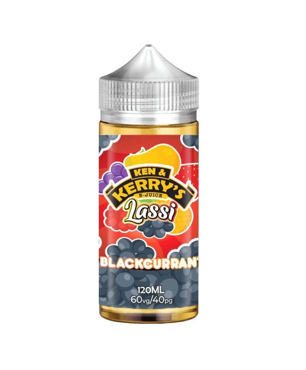 LASSI BLACKCURRANT  E LIQUID BY KEN & KERRYS 100ML 60VG