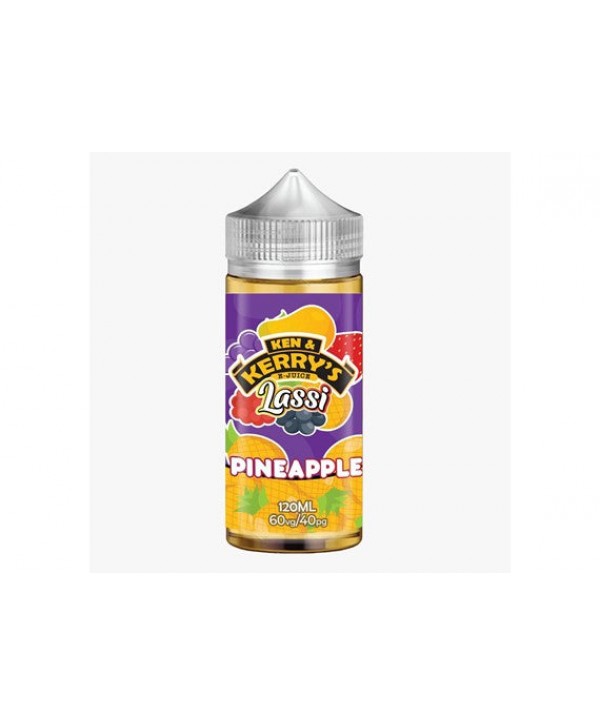 LASSI PINEAPPLE E LIQUID BY KEN & KERRYS 100ML 60VG