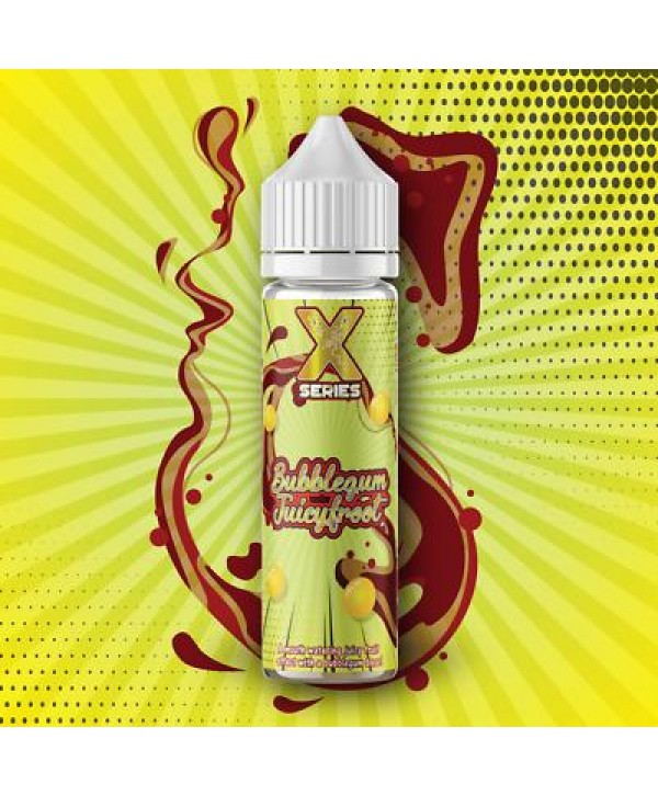 BUBBLEGUM JUICY FROOT E LIQUID X-SERIES 50ML 70VG