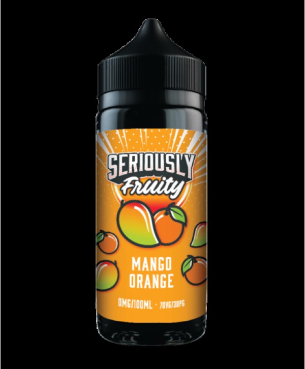 MANGO ORANGE E-LIQUID BY SERIOUSLY FRUITY / DOOZY VAPE CO 100ML 70VG