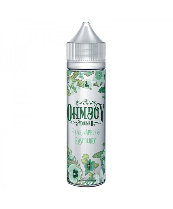 PEAR APPLE & RASPBERRY E-LIQUID SHORTFILL BY OHM BOY VOLUME 2 50ML & 100ML