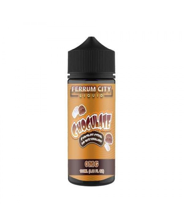 CHOCULATE E LIQUID BY FERRUM CITY E LIQUID 100ML 70VG