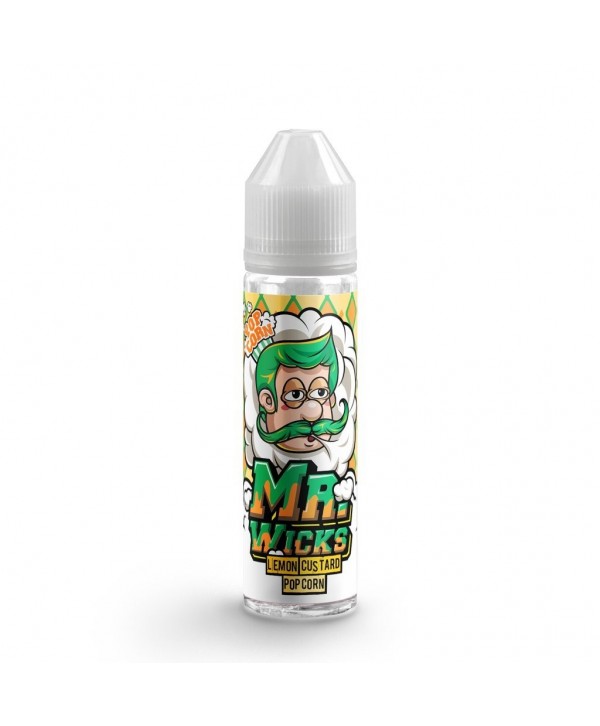 LEMON CUSTARD POPCORN E LIQUID BY MR WICKS 50ML 70VG