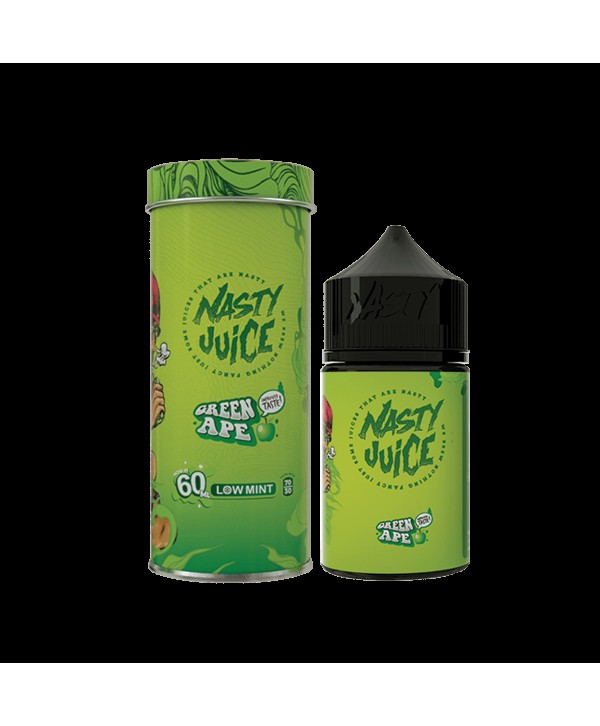 GREEN APE E LIQUID BY NASTY JUICE - 50ML SHORTFILL 50ML 70VG