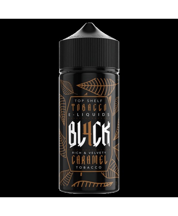 CARAMEL TOBACCO E LIQUID BY BL4CK 100ML 70VG