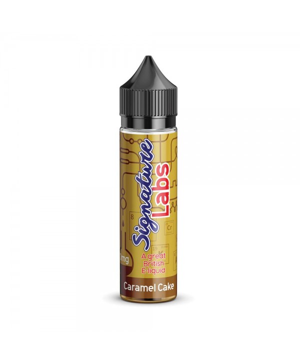 CARAMEL CAKE E LIQUID BY SIGNATURE LABS 50ML 80VG