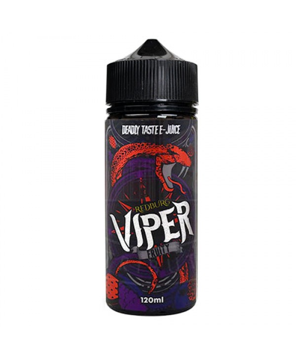 REDBURG E LIQUID BY VIPER FRUITY DEADLY TASTE 100ML 70VG