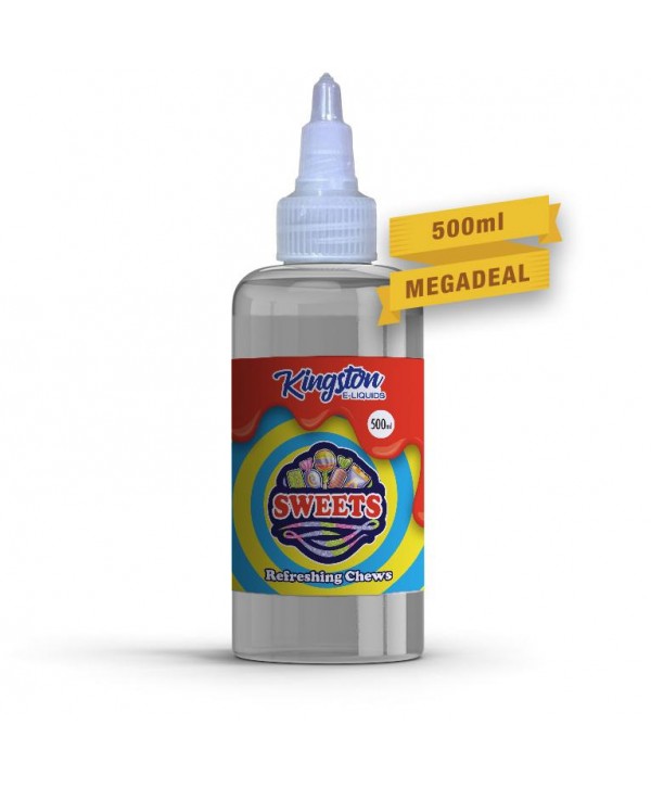 REFRESHING CHEWS E LIQUID KINGSTON SWEETS 500ML 70VG