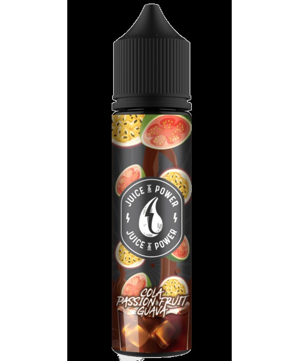 COLA PASSION FRUIT GUAVA E LIQUID BY JUICE 'N' POWER 50ML 70VG