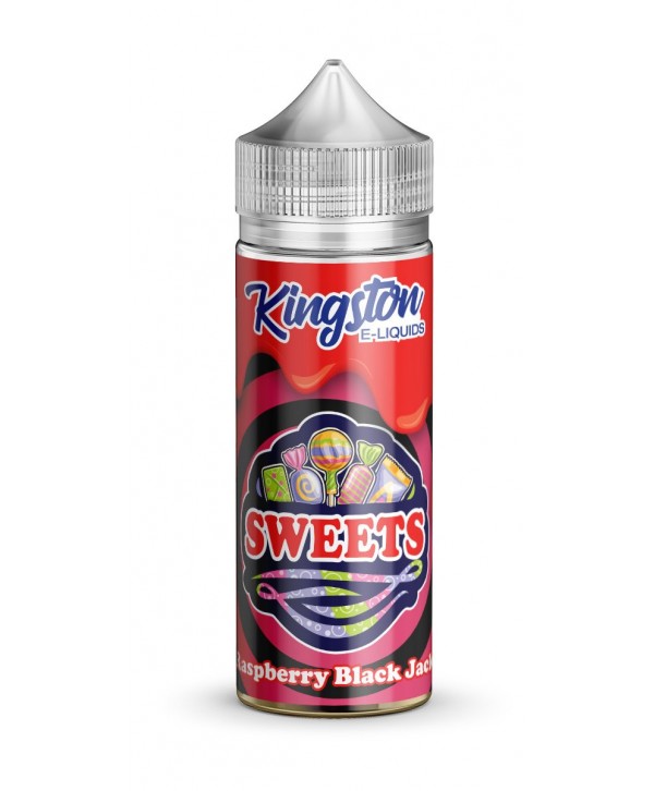 RASPBERRY BLACK JACK E LIQUID KINGSTON SWEETS 100ML 70VG