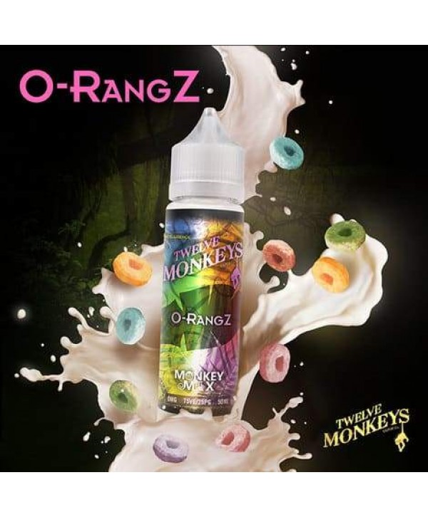 O RANGZ E LIQUID BY 12 MONKEYS 50ML 65VG