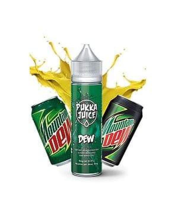 DEW E LIQUID BY PUKKA JUICE 50ML 70VG