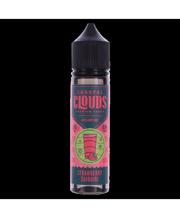 STRAWBERRY DAIQUIRI E LIQUID BY COASTAL CLOUDS - OCEANSIDE 50ML 70VG