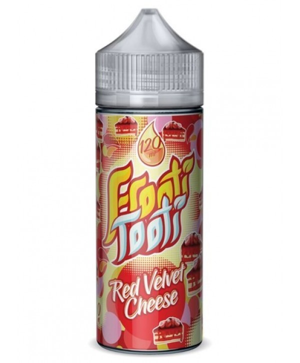 RED VELVET CHEESE E LIQUID BY FROOTI TOOTI 100ML 70VG