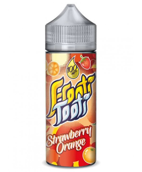 STRAWBERRY ORANGE E LIQUID BY FROOTI TOOTI 100ML 70VG