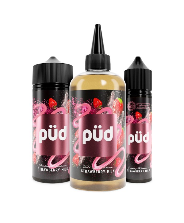 STRAWBERRY MILK E LIQUID BY PUD - JOES JUICE 50ML 100ML 200ML 70VG