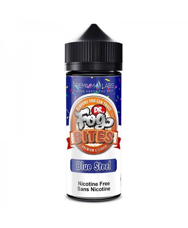 BLUE STEEL DONUTS E LIQUID BY DR FOG 100ML 75VG