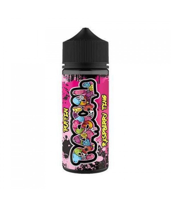 RASPBERRY THING E LIQUID BY PUFFIN RASCAL 100ML 70VG