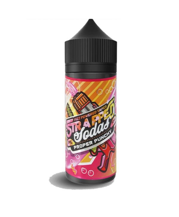 PROPER PUNCHY E LIQUID BY STRAPPED SODAS 100ML 70VG