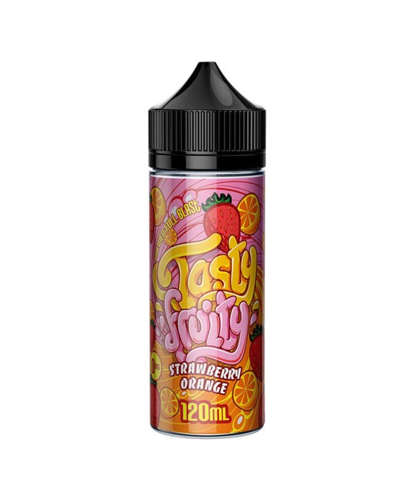 STRAWBERRY ORANGE E LIQUID BY TASTY FRUITY 100ML 70VG