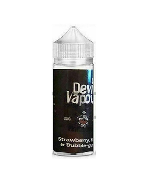 STRAWBERRY, KIWI & BUBBLEGUM E LIQUID BY DEVIL VAPOUR 50ML 70VG