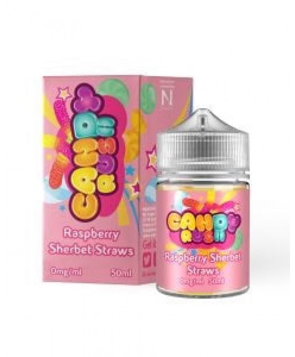 RASPBERRY SHERBET E LIQUID BY CANDY RUSH 50ML 80VG