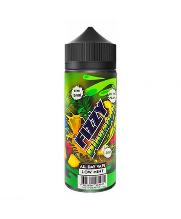 FIZZY PINEAPPLE E LIQUID BY FIZZY JUICE - MOHAWK & CO 100ML 70VG