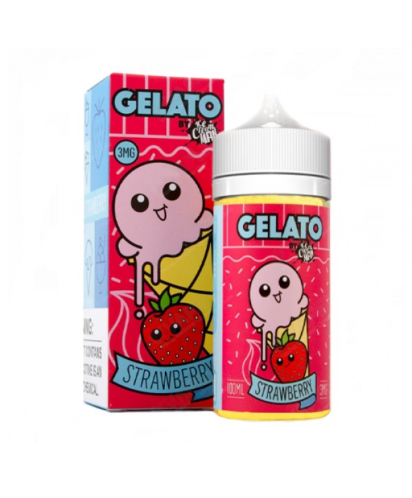 STRAWBERRY GELATO E LIQUID BY ICE CREAM MAN 100ML 70VG