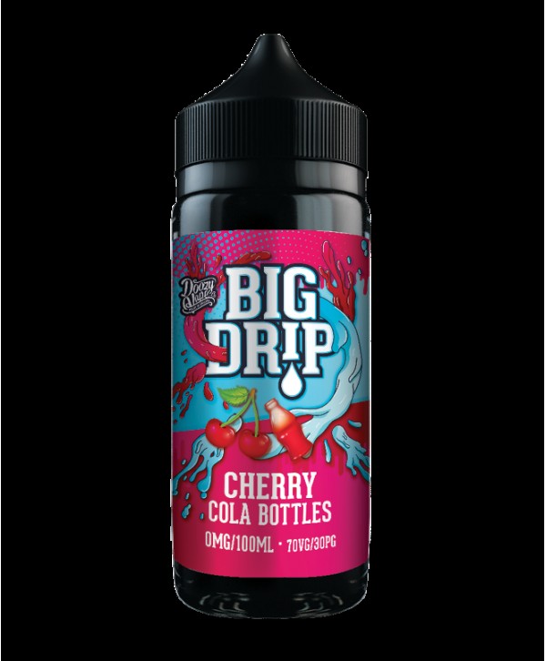 CHERRY COLA BOTTLES BOTTLES E LIQUID BY BIG DRIP - DOOZY VAPE 100ML 70VG