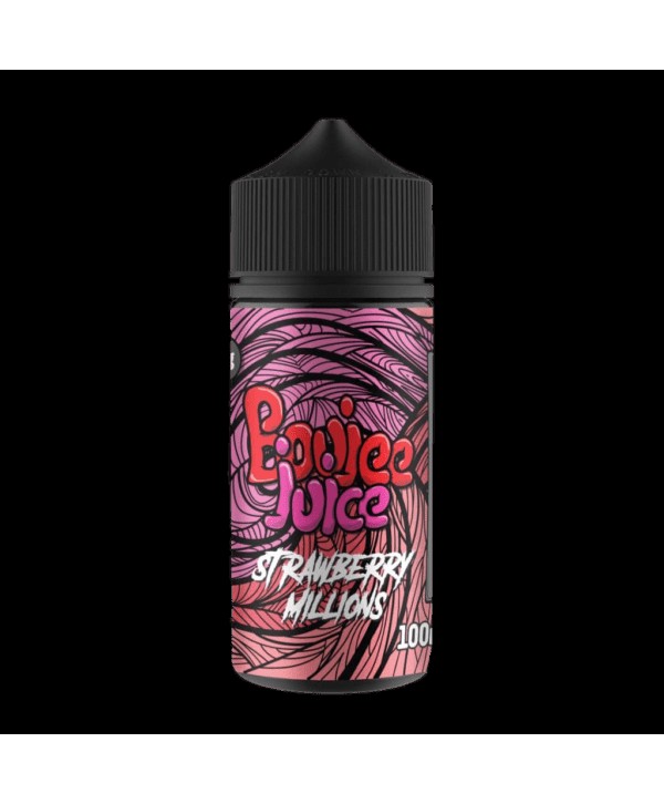 STRAWBERRY MILLIONS E LIQUID BY BOUJEE JUICE 100ML 70VG