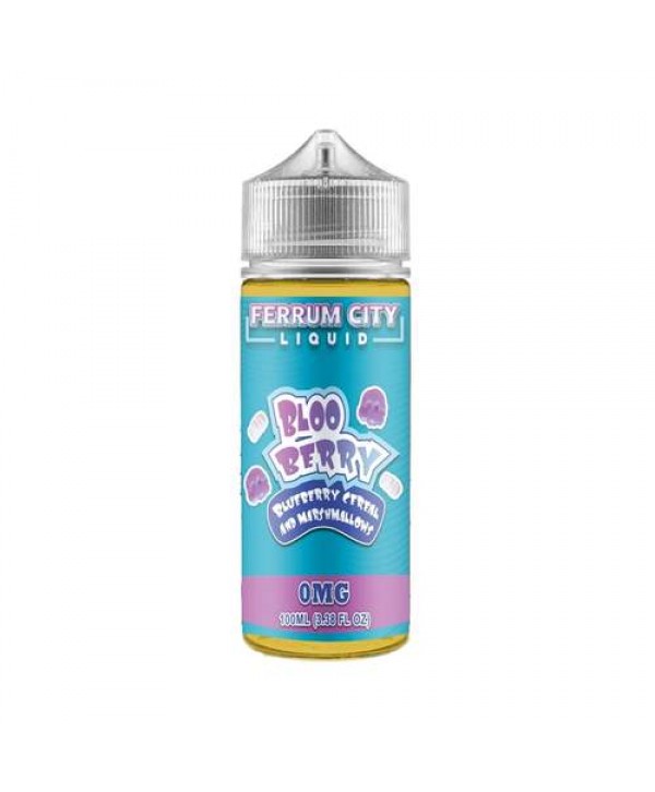 BLOO BERRY E LIQUID BY FERRUM CITY E LIQUID 100ML 70VG