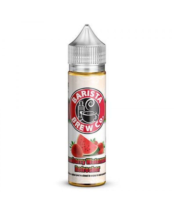 STRAWBERRY WATERMELON REFRESHER E LIQUID BY BARISTA BREW CO 50ML 80VG