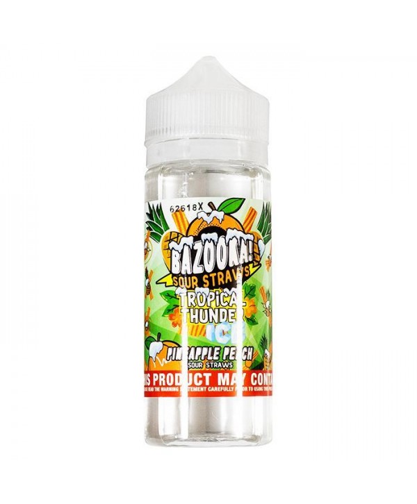 RAINBOW ICE TROPICAL THUNDER E-LIQUID BY BAZOOKA 100ML 70VG