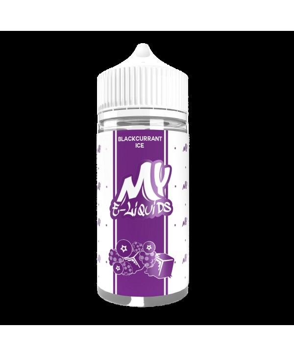 BLACKCURRANT ICE E-LIQUID SHORTFILL BY MY E LIQUID ICE 100ML