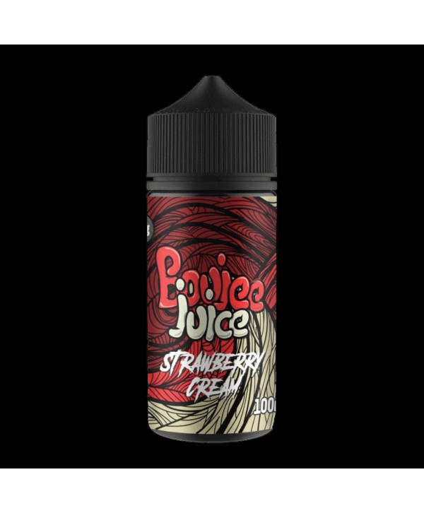 STRAWBERRY CREAM E LIQUID BY BOUJEE JUICE 100ML 70VG