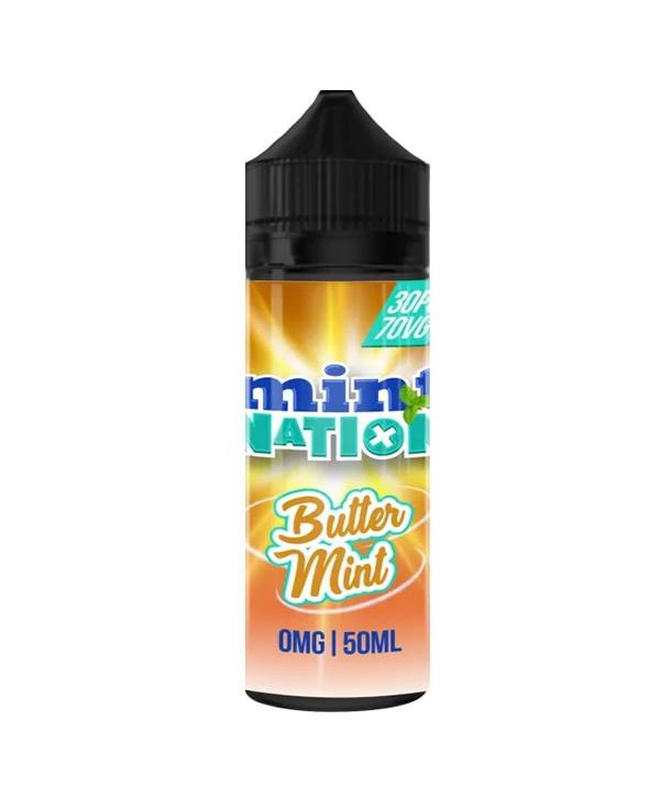 BUTTER MINT E LIQUID BY MINT NATION 100ML 70VG