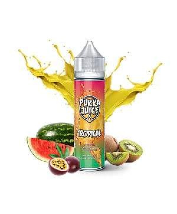 TROPICAL E LIQUID BY PUKKA JUICE 50ML 70VG