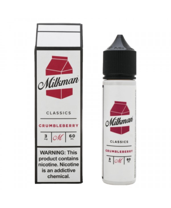 CRUMBLEBERRY E LIQUID BY THE MILKMAN - CLASSICS 50ML 65VG