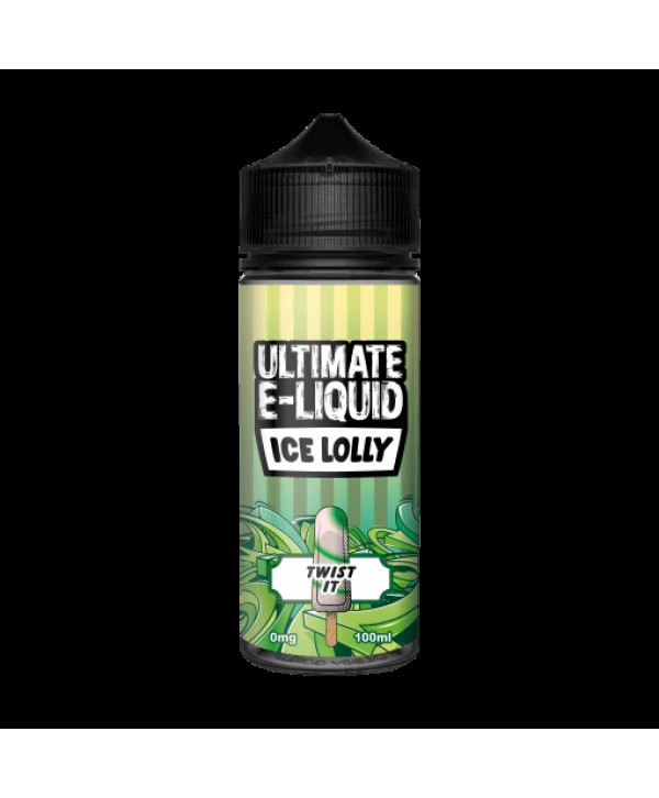 TWIST IT E LIQUID BY ULTIMATE E-LIQUID - ICE LOLLY 100ML 70VG