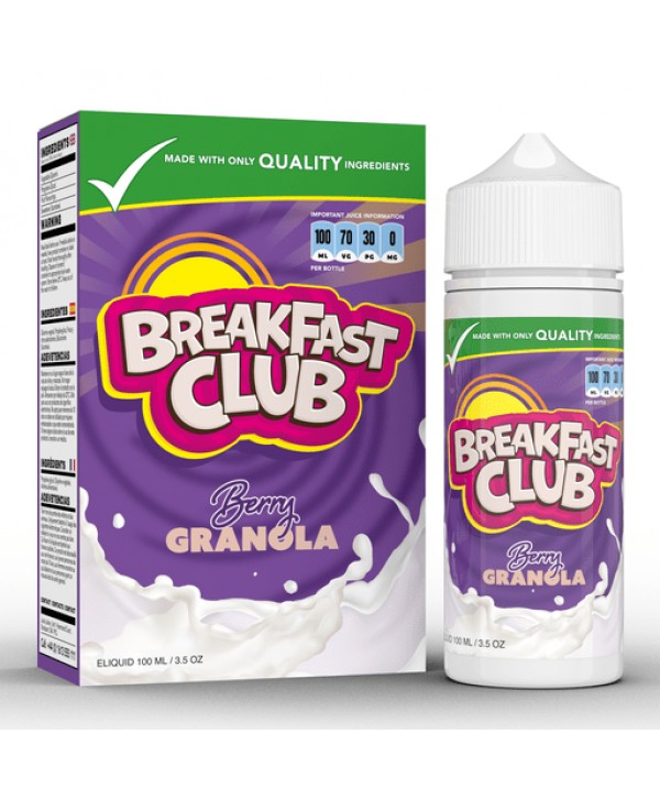 BERRY GRANOLA E LIQUID BY BREAKFAST CLUB 100ML 70VG