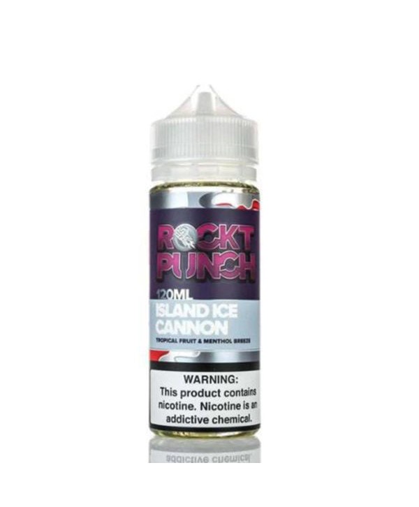 ISLAND ICE CANNON E LIQUID BY OKVMI - ROCKT PUNCH 100ML 70VG