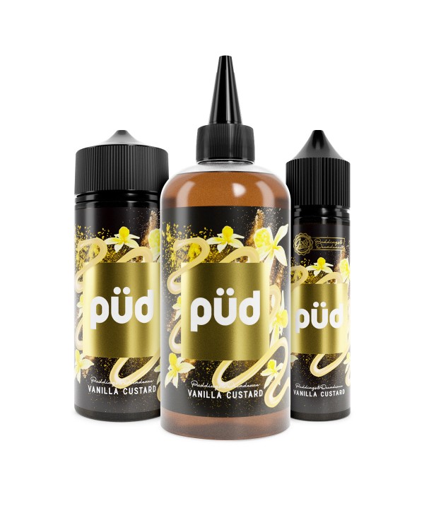 VANILLA CUSTARD E LIQUID BY PUD - JOES JUICE 50ML 100ML 200ML 70VG